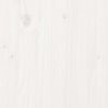 vidaXL Storage Box White 80x40x45.5 cm Solid Wood Pine