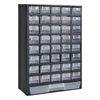 vidaXL 41-Drawer Storage Cabinet Tool Box 2 pcs Plastic