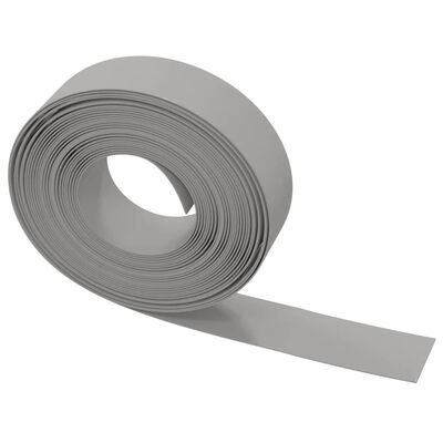 vidaXL Garden Edgings 5 pcs Grey 10 m 15 cm Polyethylene, grey vidaXL Garden Edgings 5 pcs Grey 10 m 15 cm Polyethylene