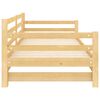 vidaXL Pull-out Day Bed without Mattress 2x(90x200)cm