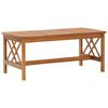 vidaXL 5 Piece Garden Lounge Set with Cushions Solid Acacia Wood