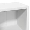 vidaXL CD Cabinets 2 pcs White 21x16x93.5 cm Engineered Wood