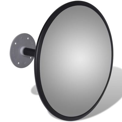Convex Traffic Mirror Acrylic Black 30 cm Indoor,  Convex Traffic Mirror Acrylic Black 30 cm Indoor