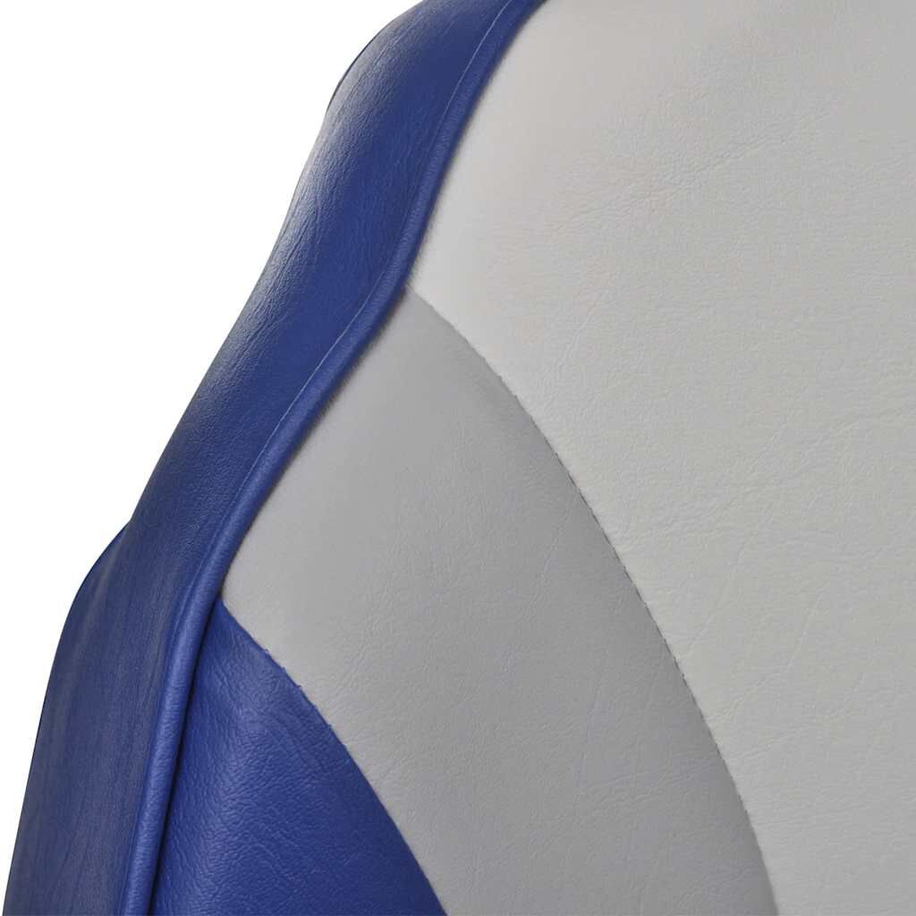 vidaXL Foldable Boat Chairs 2 pcs High Backrest