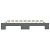 vidaXL Daybed with Trundle without Mattress Dark Grey 90x190 cm