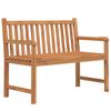 vidaXL 4 Piece Garden Dining Set Solid Wood Teak