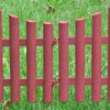 vidaXL 17 pcs Lawn Dividers 10 m Brown