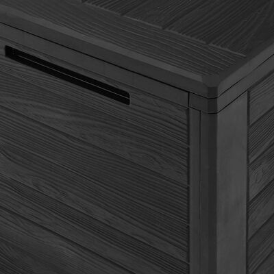 vidaXL Garden Storage Box Anthracite 78x44x55 cm, anthracite vidaXL Garden Storage Box Anthracite 78x44x55 cm