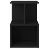 vidaXL Bedside Cabinet Black 35x35x55 cm Engineered Wood