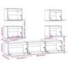 vidaXL TV Cabinets 7 pcs Solid Wood Pine