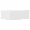 vidaXL Floating Nightstands 2 pcs White 40x30x15cm Engineered Wood