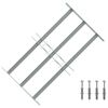 Adjustable Security Grille for Windows with 3 Crossbars 500-650 mm