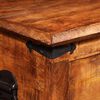 vidaXL Storage Chest Rough Mango Wood