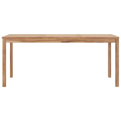 vidaXL Garden Dining Table 180x90x77 cm Solid Teak Wood,  vidaXL Garden Dining Table 180x90x77 cm Solid Teak Wood