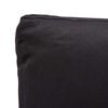 vidaXL 6 Piece Garden Sofa Set with Cushions Poly Rattan Black