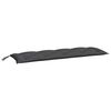 vidaXL Garden Bench Cushions 2pcs Anthracite 150x50x7cm Oxford Fabric