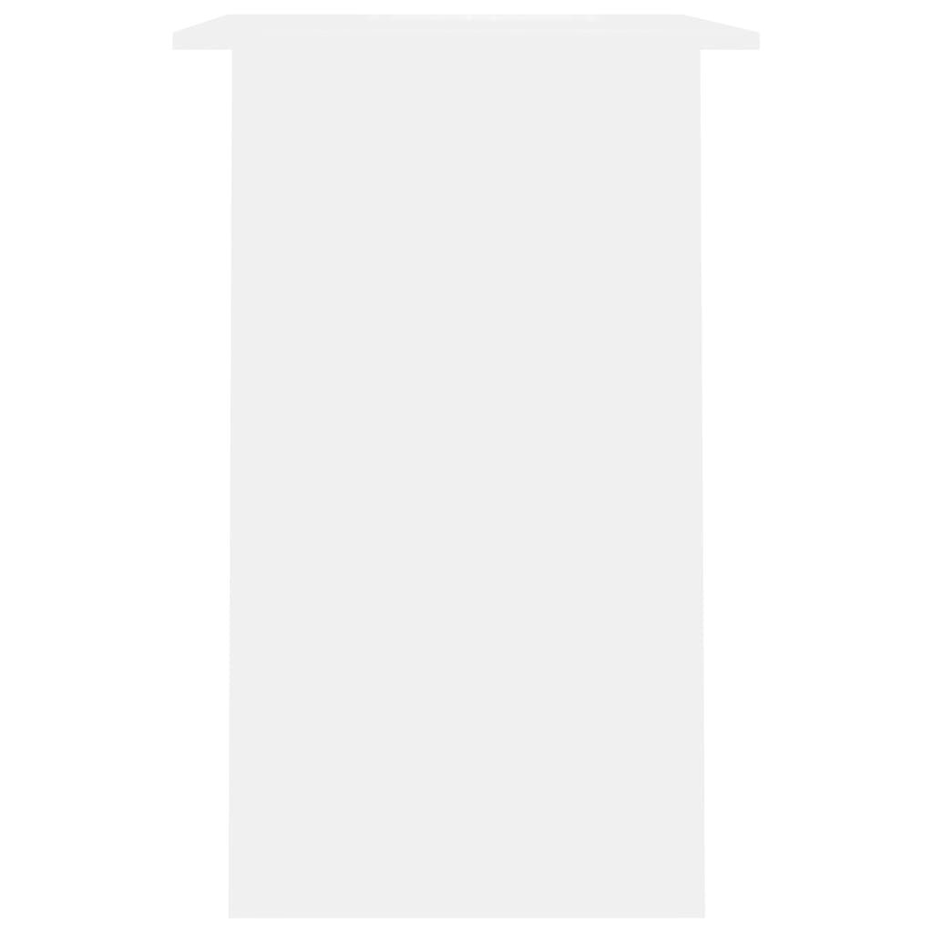 vidaXL Desk White 90x50x74 cm Engineered Wood