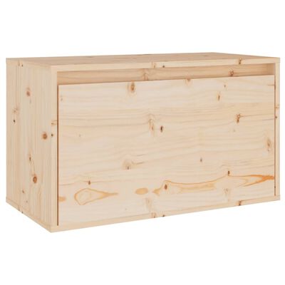 vidaXL Wall Cabinet 60x30x35 cm Solid Pinewood