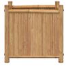 vidaXL Planter 50x50x50 cm Bamboo