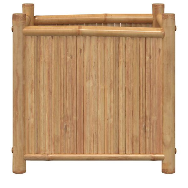 vidaXL Planter 50x50x50 cm Bamboo
