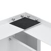 vidaXL Double Washing and Drying Machine Pedestal with Drawers White