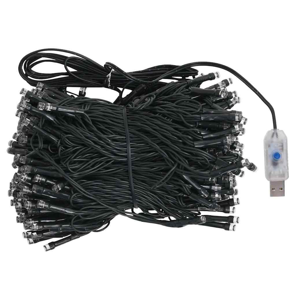 vidaXL Artificial Pre-lit Christmas Tree with Ball Set White 210 cm PVC