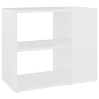vidaXL Side Cabinet White 60x30x50 cm Engineered Wood, white vidaXL Side Cabinet White 60x30x50 cm Engineered Wood