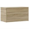 vidaXL Storage Chest Sonoma Oak 84x42x46 cm Engineered Wood
