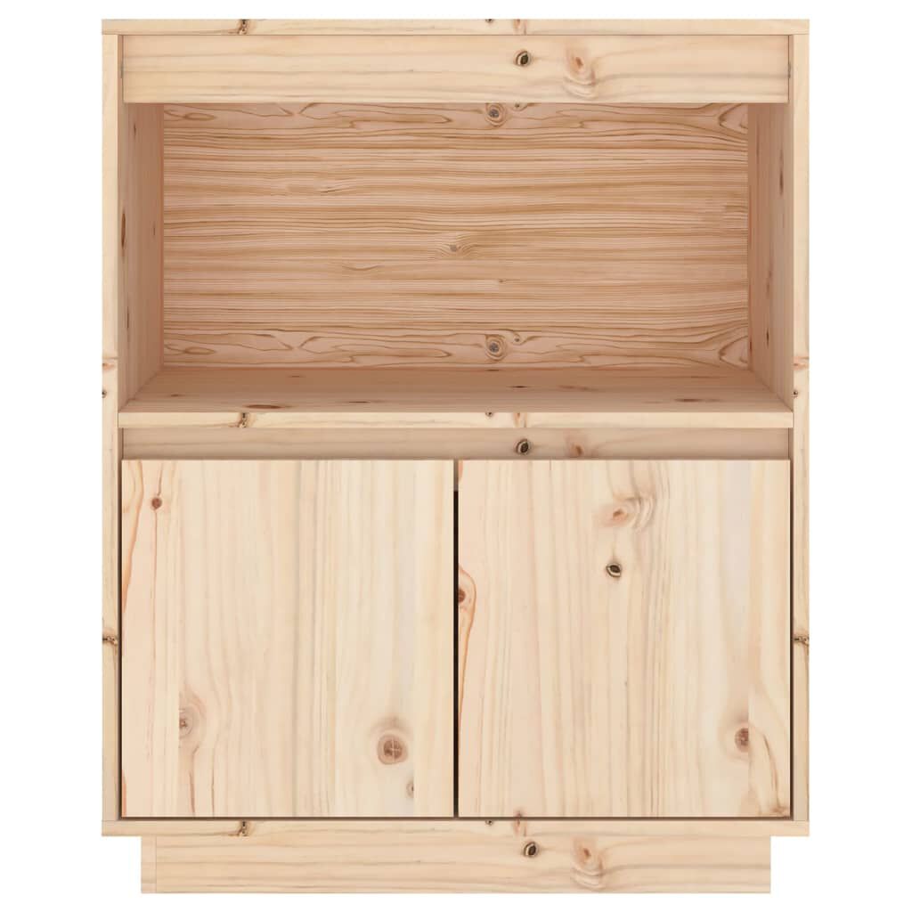 vidaXL Sideboard 60x34x75 cm Solid Wood Pine