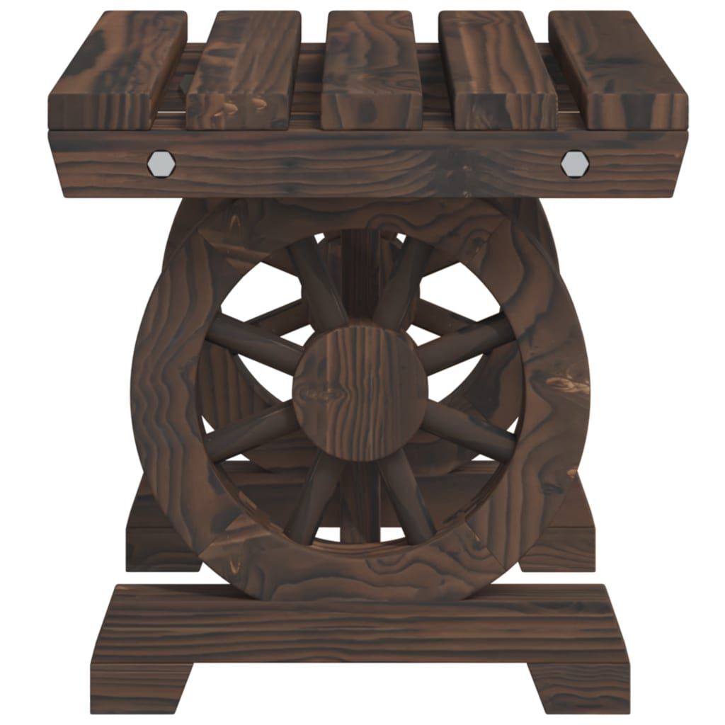 vidaXL 3 Piece Garden Dining Set Solid Wood Fir