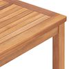 vidaXL 5 Piece Garden Dining Set 160x80 cm Solid Teak Wood
