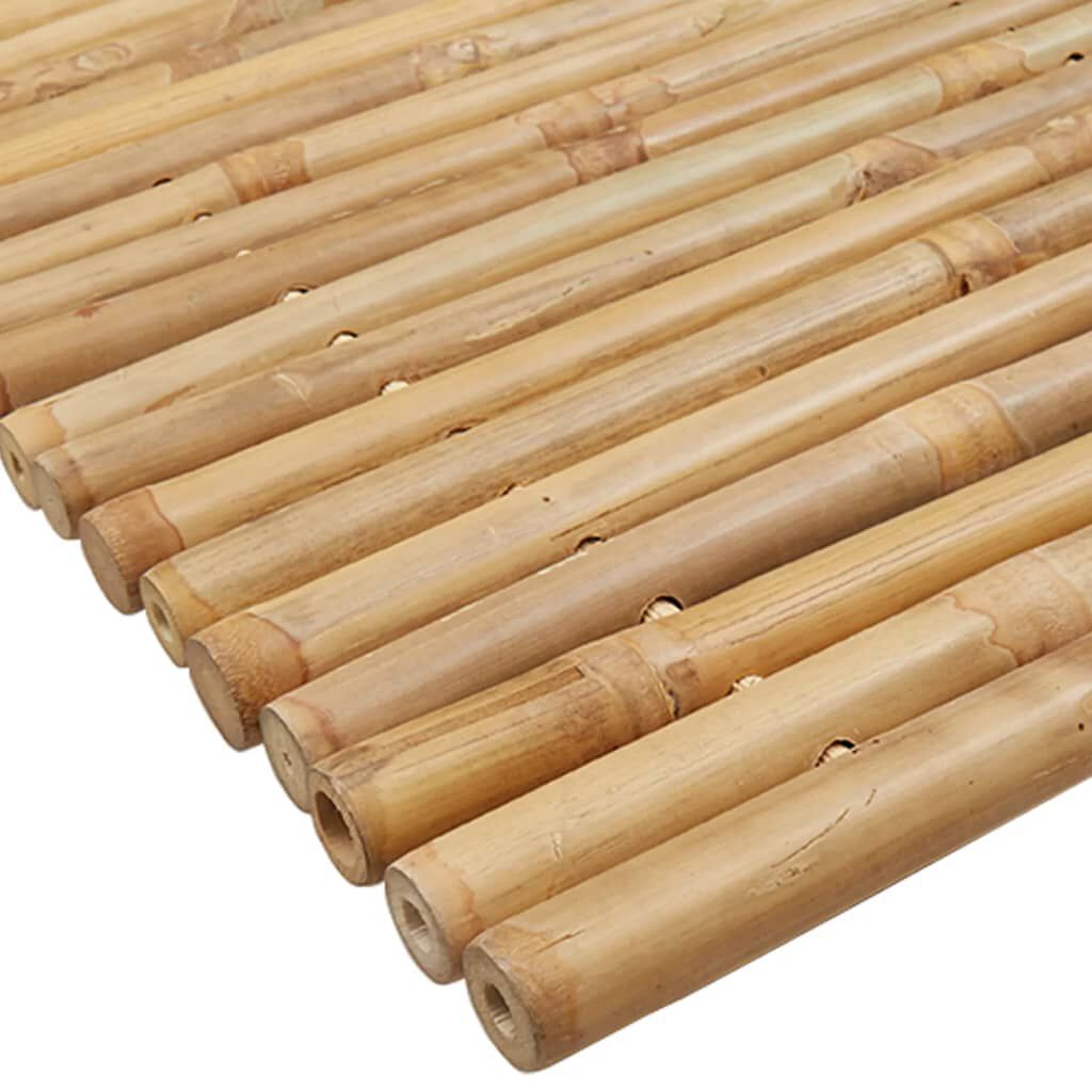 vidaXL Bath Mats 2 pcs 70x50 cm Bamboo