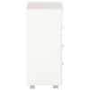 vidaXL Sideboard High Gloss White 60x35x80 cm Engineered Wood