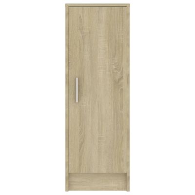 vidaXL Shoe Cabinet Sonoma Oak 32x35x92 cm Engineered Wood, sonoma oak vidaXL Shoe Cabinet Sonoma Oak 32x35x92 cm Engineered Wood