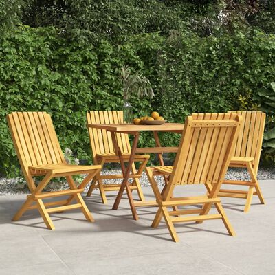 vidaXL Folding Garden Chairs 4 pcs 47x47x89 cm Solid Wood Teak,  vidaXL Folding Garden Chairs 4 pcs 47x47x89 cm Solid Wood Teak