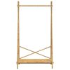 vidaXL Clothes Rack with Shelf 102x50x190 cm Bamboo