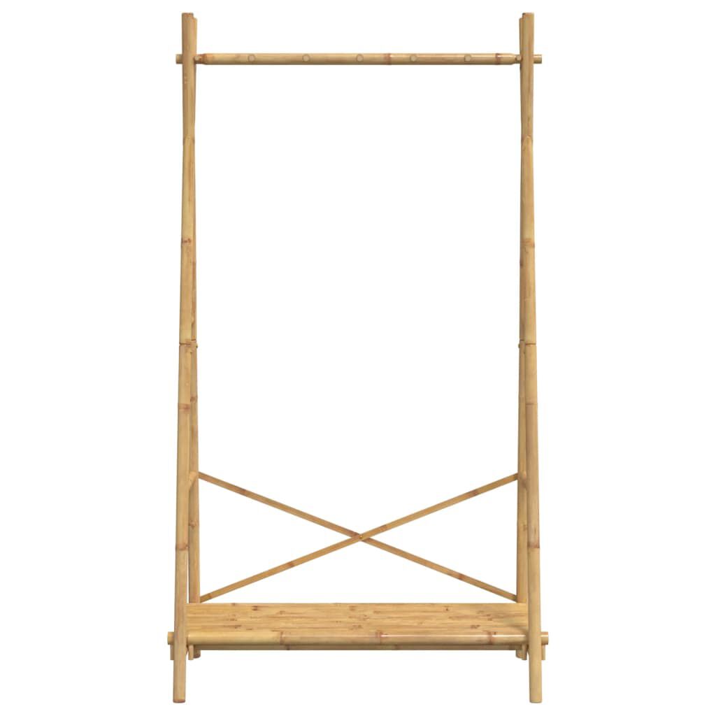 vidaXL Clothes Rack with Shelf 102x50x190 cm Bamboo