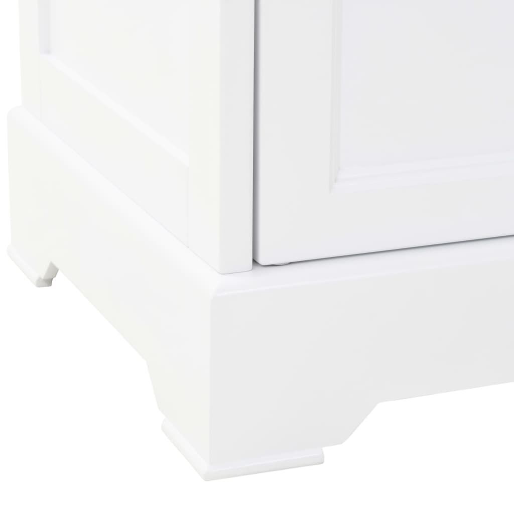 vidaXL Welsh Dresser with 4 Doors MDF and Pinewood 80x40x180 cm