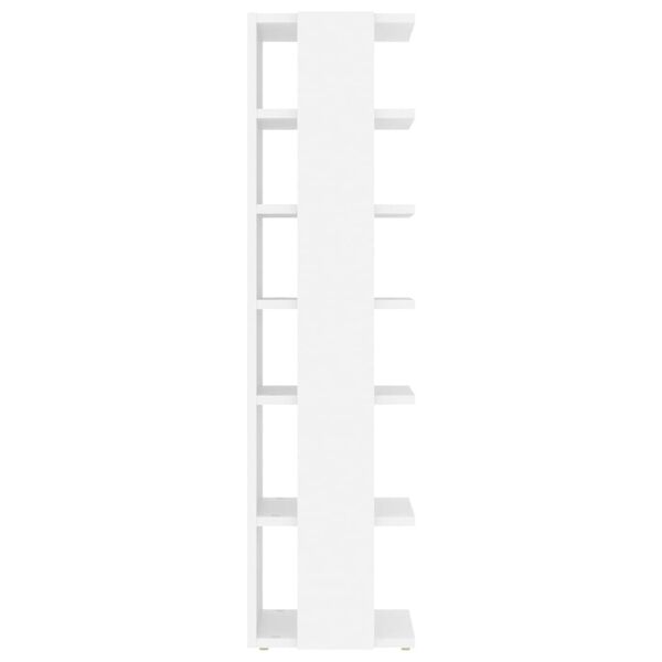 vidaXL Shoe Cabinet White 27.5x27x102 cm Engineered Wood