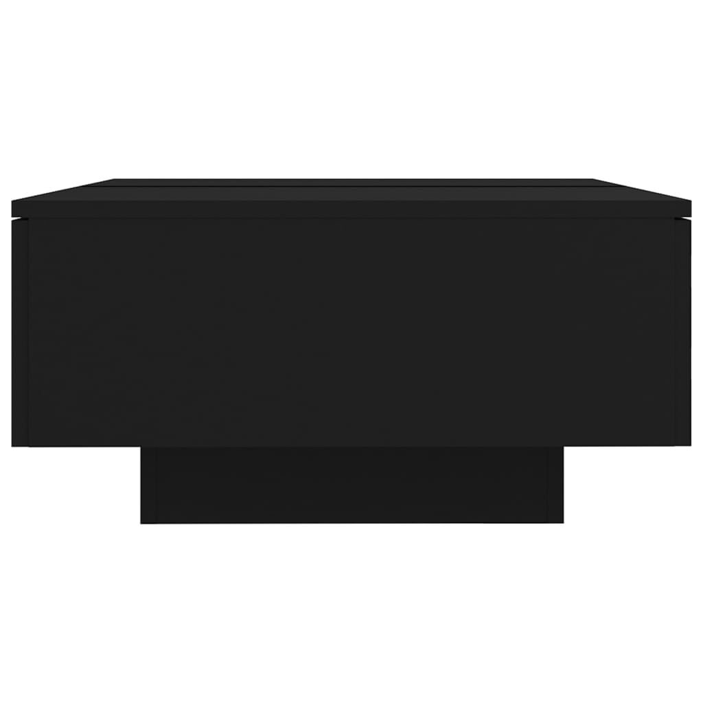 vidaXL Coffee Table Black 90x60x31 cm Engineered Wood