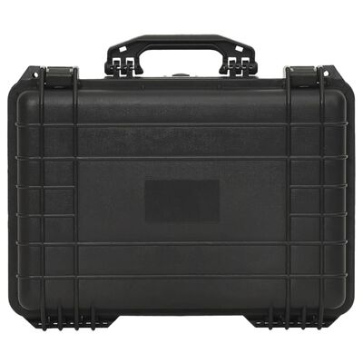 vidaXL Portable Flight Case Black 47x36x18 cm PP,  vidaXL Portable Flight Case Black 47x36x18 cm PP