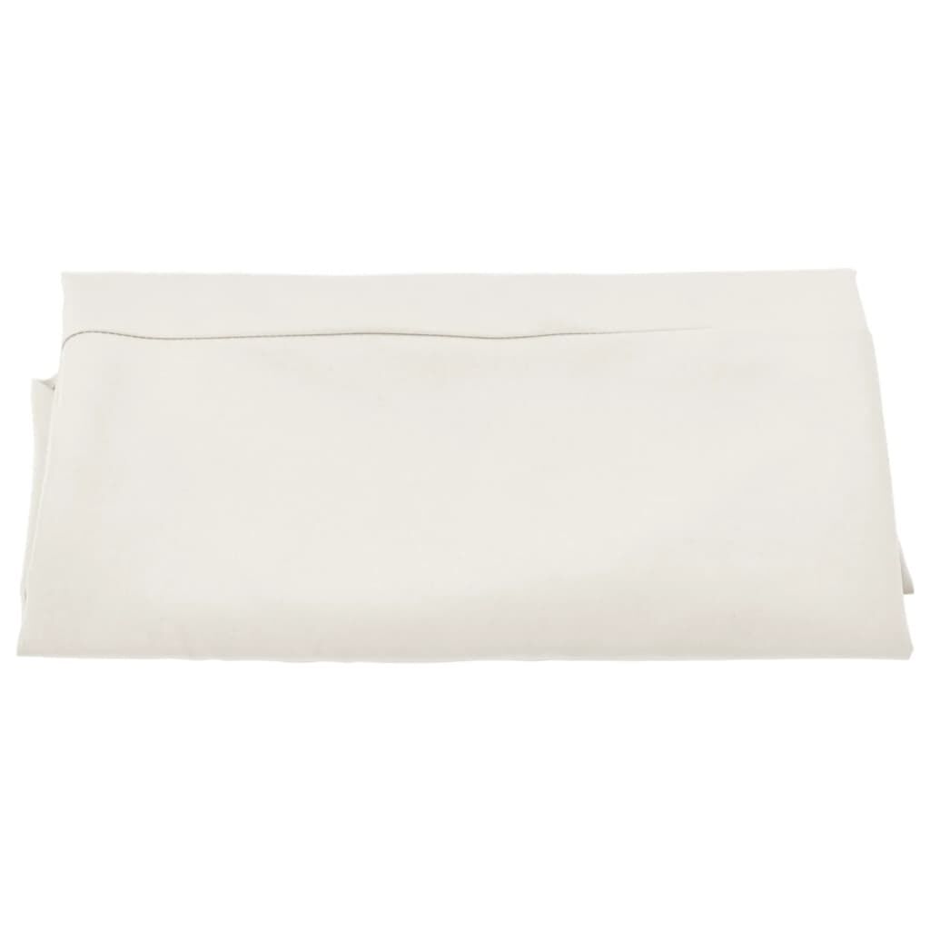vidaXL Replacement Fabric for Outdoor Parasol Sand White 300 cm