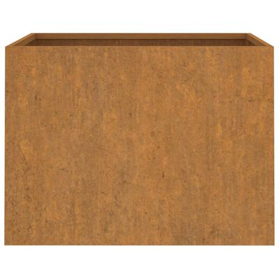 vidaXL Planter 62x47x46 cm Corten Steel, weathering steel/brown vidaXL Planter 62x47x46 cm Corten Steel
