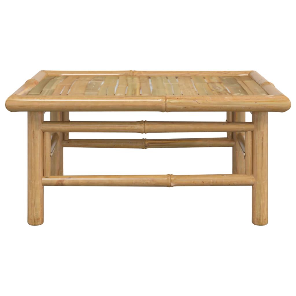 vidaXL Garden Table 65x55x30 cm Bamboo