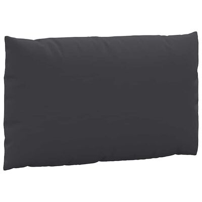 vidaXL Pallet Cushions 2 pcs Black Oxford Fabric, black vidaXL Pallet Cushions 2 pcs Black Oxford Fabric