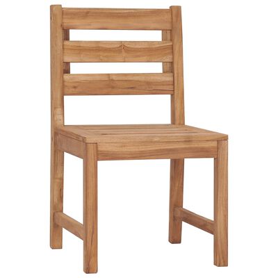 vidaXL Garden Chairs 2 pcs Solid Teak Wood,  vidaXL Garden Chairs 2 pcs Solid Teak Wood