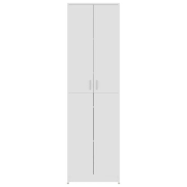 vidaXL Hallway Wardrobe White 55x25x189 cm Engineered Wood