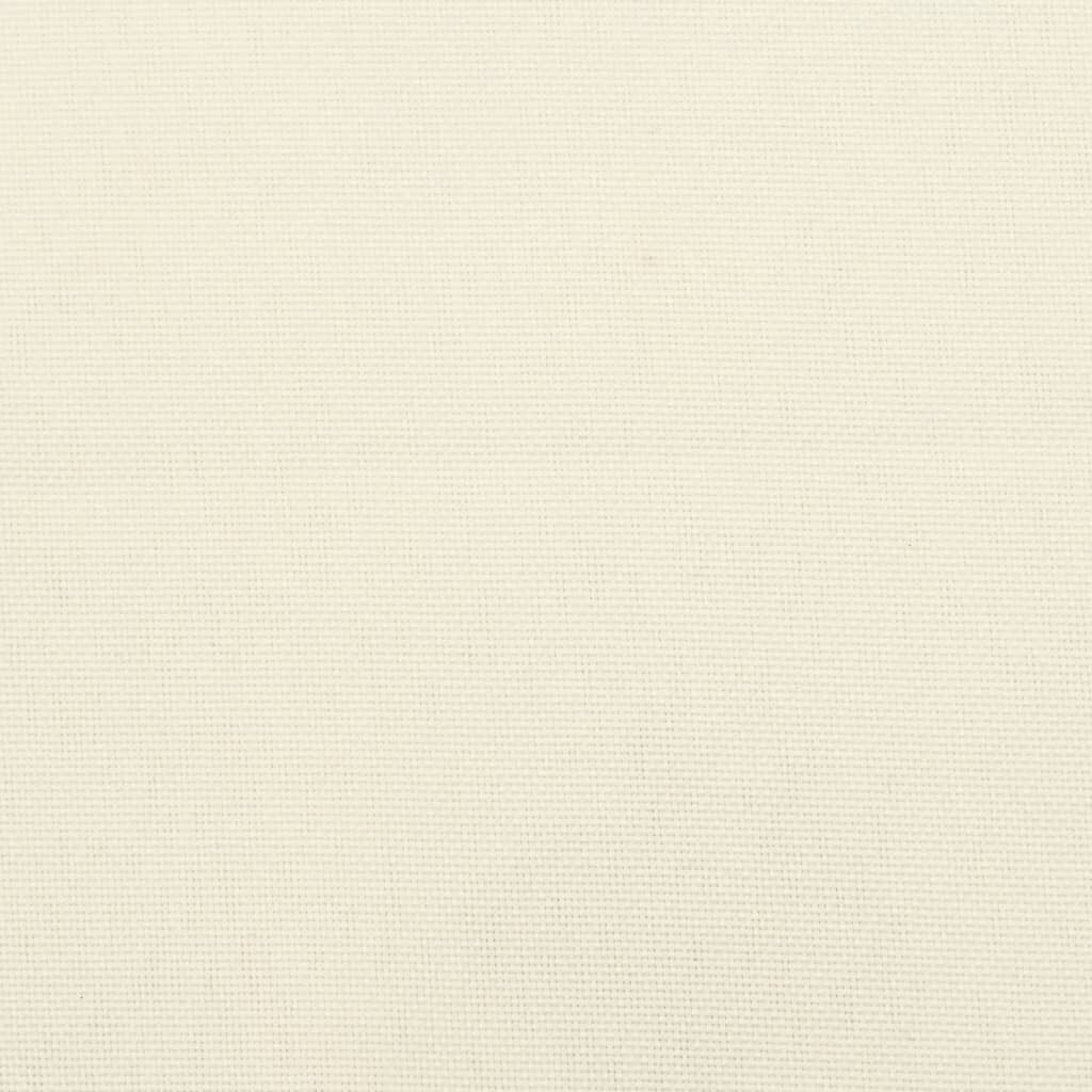vidaXL Garden Bench Cushion Cream 120x50x7 cm Oxford Fabric