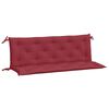 vidaXL Garden Bench Cushions 2pcs Wine Red 150x50x7cm Oxford Fabric