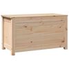 vidaXL Storage Box 80x40x45.5 cm Solid Wood Pine